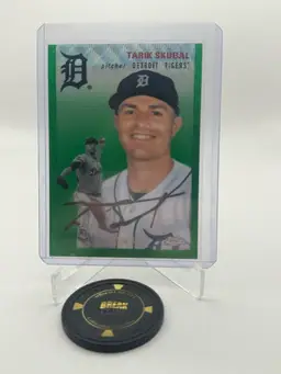 Tarik Skubal 9/99 Green Wave 2023 Platinum Anniversary- Detroit Tigers