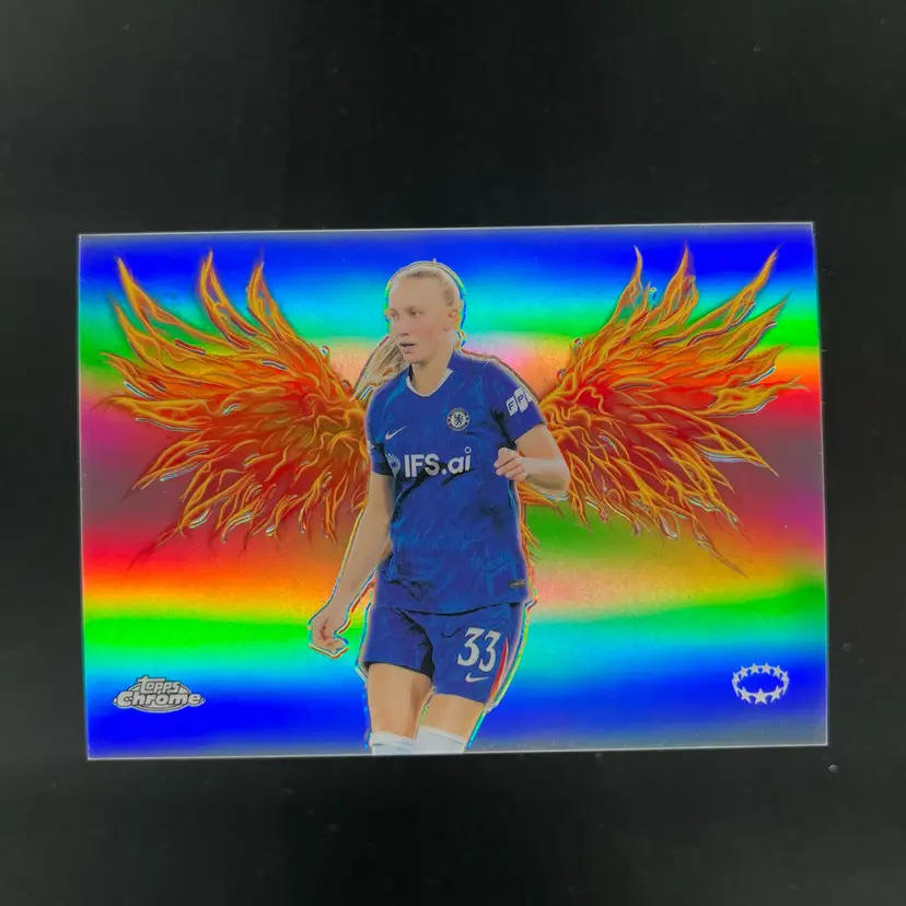 Aggie Beever Jones 2025/26 Topps Chrome UWCL Arise Chelsea Soccer Card