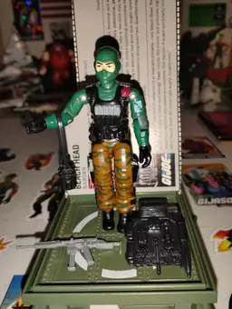 G.I. JOE ARAH 1986 Beach Head Action Figure