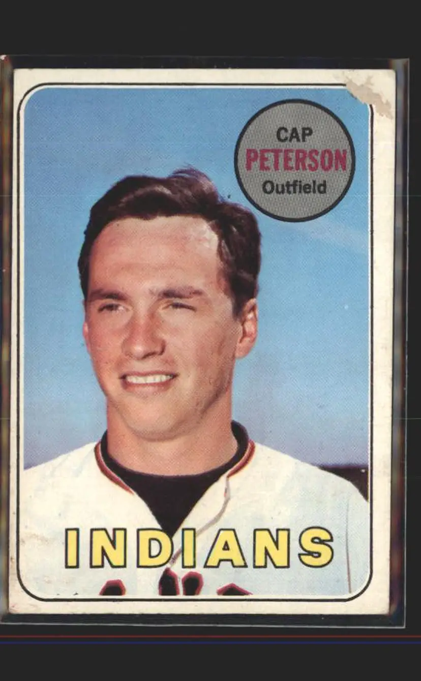 1969 Topps #571 Cap Peterson - (137) - Cleveland Indians