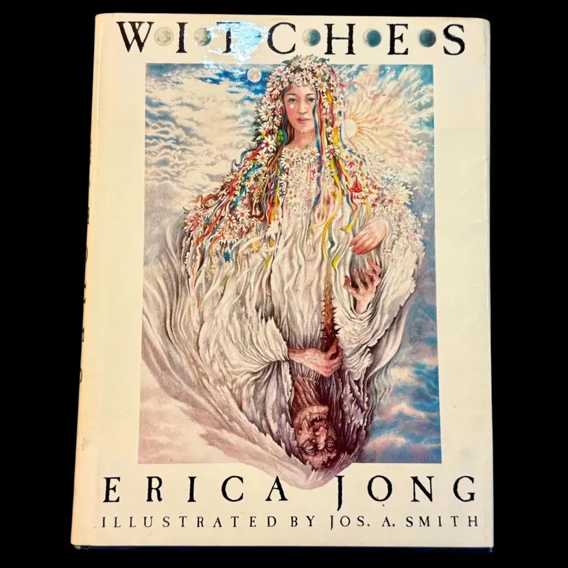 Vintage First Edition Hardcover Witches By Erica Jong 1981 **READ**