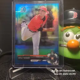 2017 Bowman Draft Chrome Blue - Kyle Tucker Houston Astros 17/150