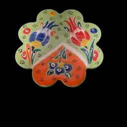 Coaster -Traditional Hand-Painted From Turkey Very Colorful