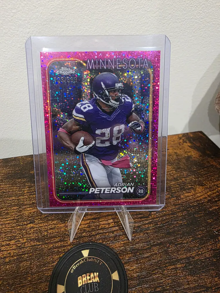 Adrian Peterson 2024 Topps Chrome /399