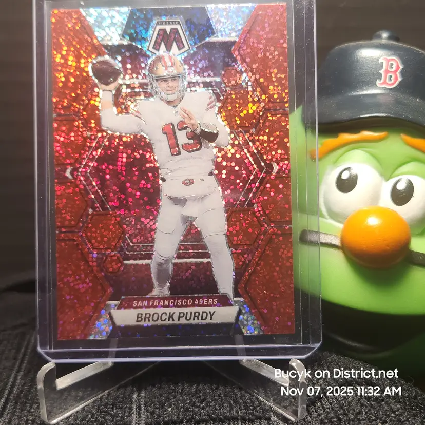 2023 Panini Mosaic Sparkle Red - Brock Purdy San Francisco 49ers