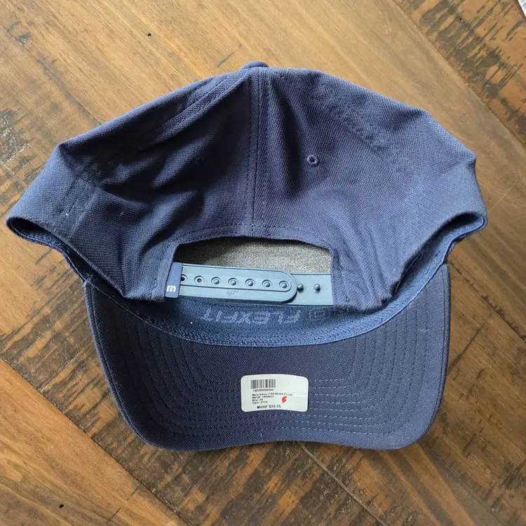 Travis Mathew Navy Blue Snapback Hat NEW
