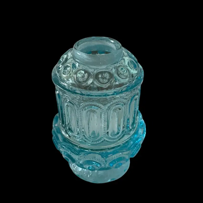 Weisher Mini Moon And Stars Colonial Blue Fairy Light 3.5” x 2”