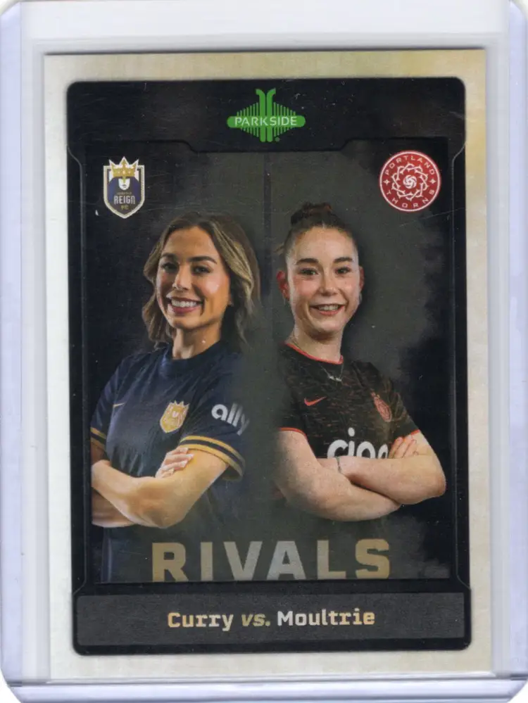 2025 Parkside NWSL Vol 1 Olivia Moultrie & Madison Curry Rivals SP