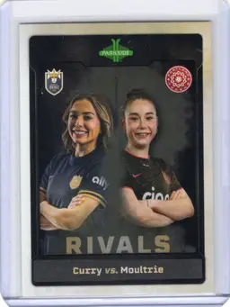 2025 Parkside NWSL Vol 1 Olivia Moultrie & Madison Curry Rivals SP