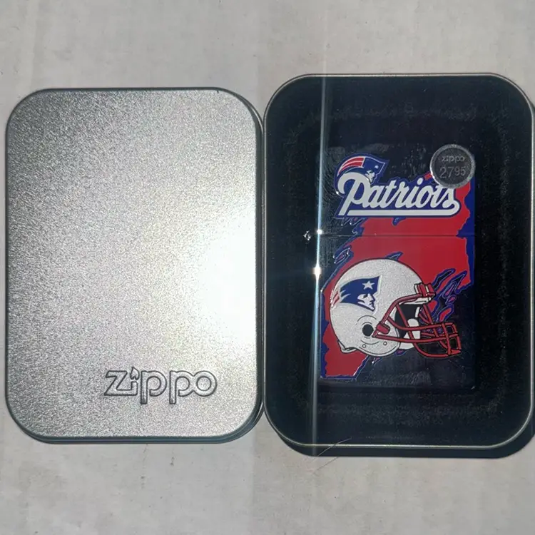 Pats Zippo Brand New Never Used