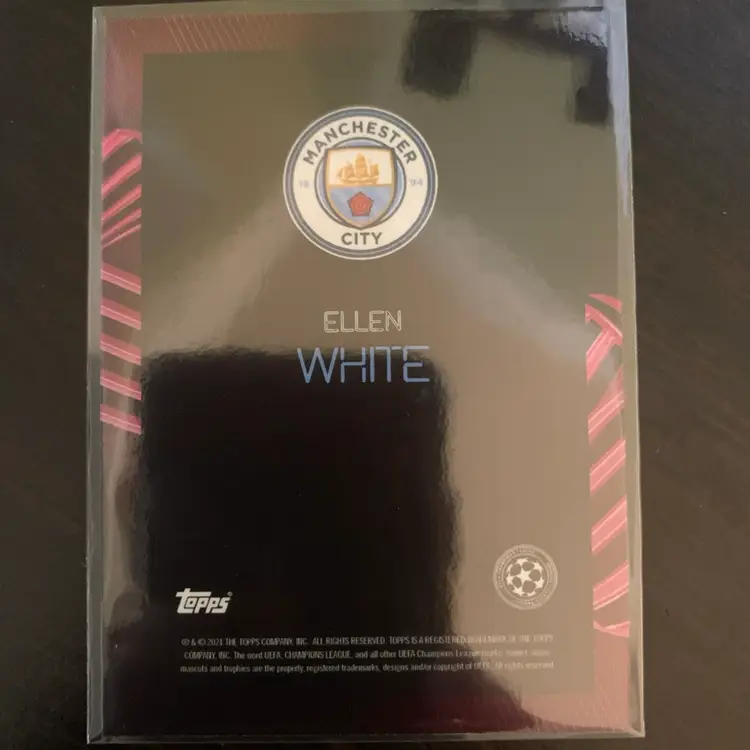 Ellen White 2020-21 Topps Now UEFA Knockout 2/10 Man City