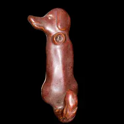 Ceramic Dog Wall Hanging