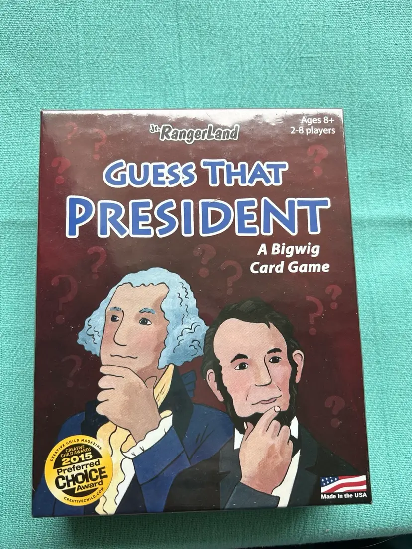 Jr RangerLand Guess That President Game