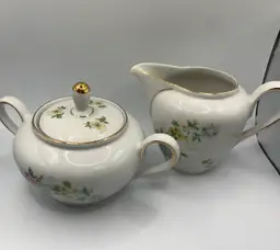 Winterling Germany Porcelain Creamer and Sugar