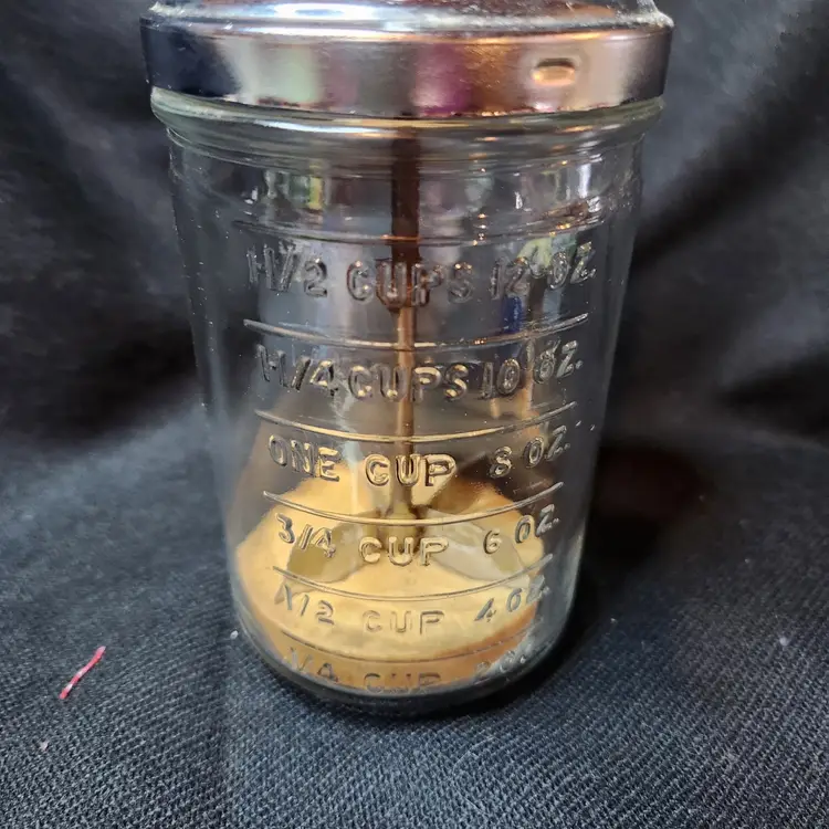 Hazel Atlas Glass Food Chopper