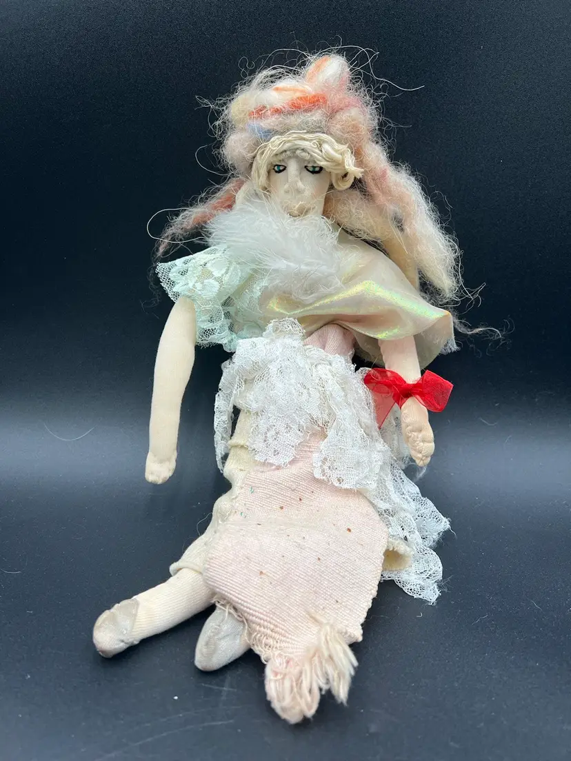 Dreadlock Rag Doll Handmade 14”