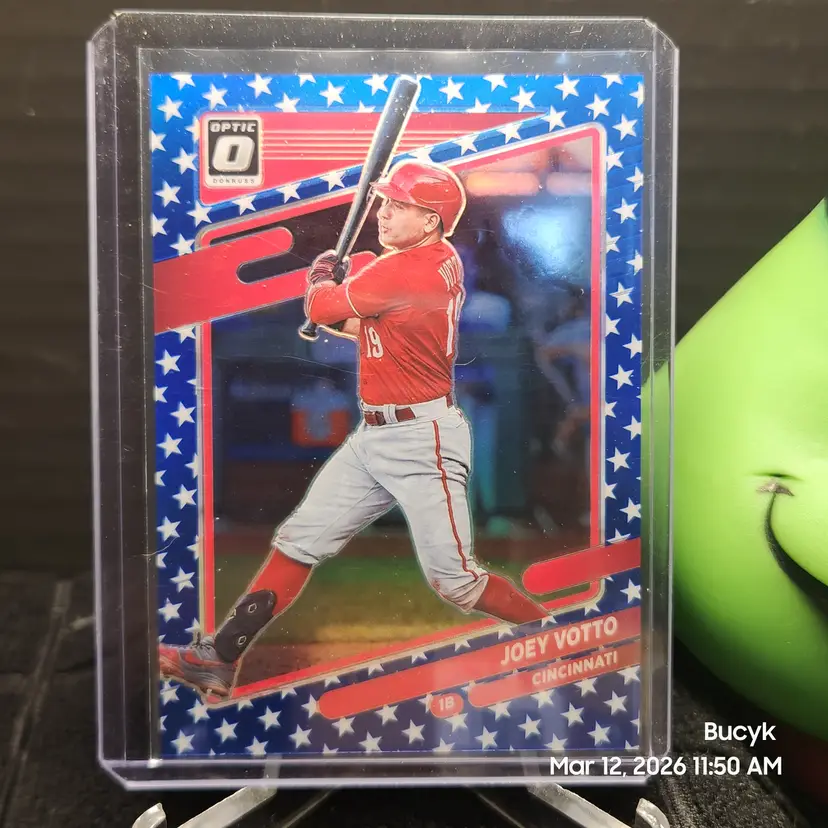 2021 Optic Independence Stars - Joey Votto Cincinnati Reds 14/76