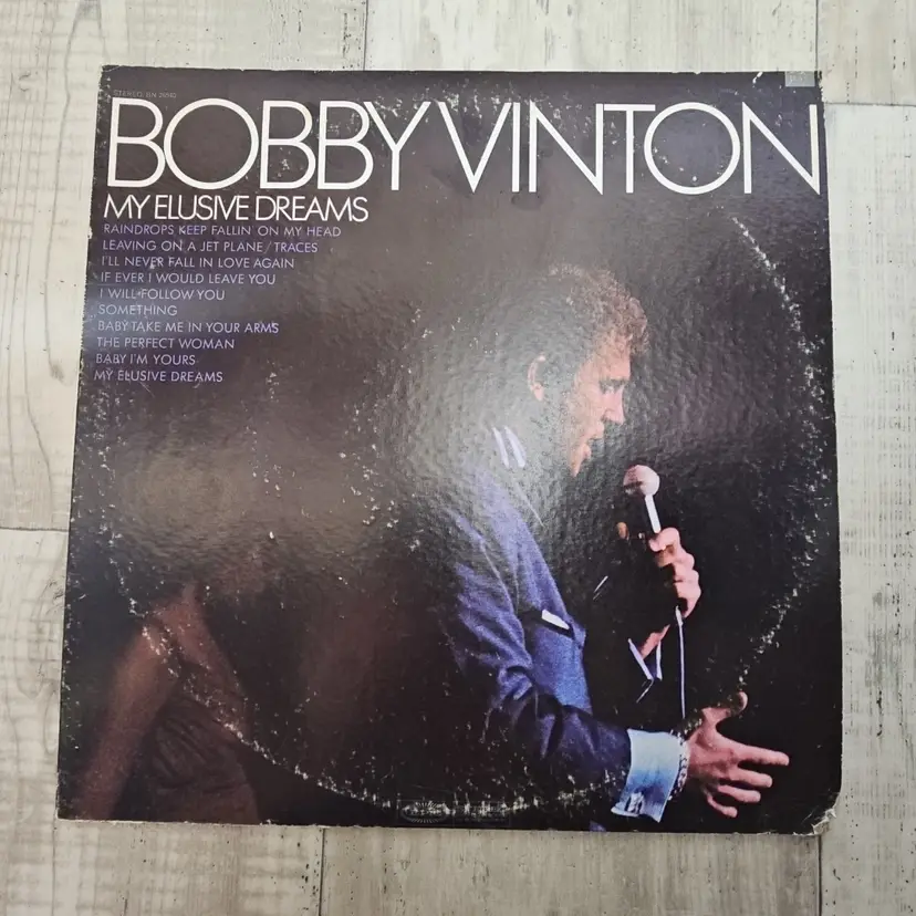 Bobby Vinton – My Elusive Dreams (LP, Stereo) Vintage