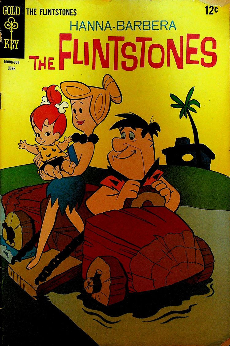The Flintstones 46 Gold Key Comic Book 1968