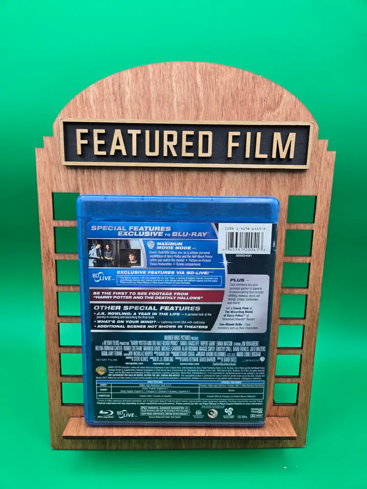 Harry Potter & Half-Blood Prince (Blu-ray, DVD, 2009)