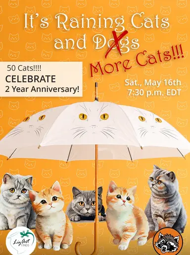 2 Year Anniversary CAT Show W LizArt Finds!