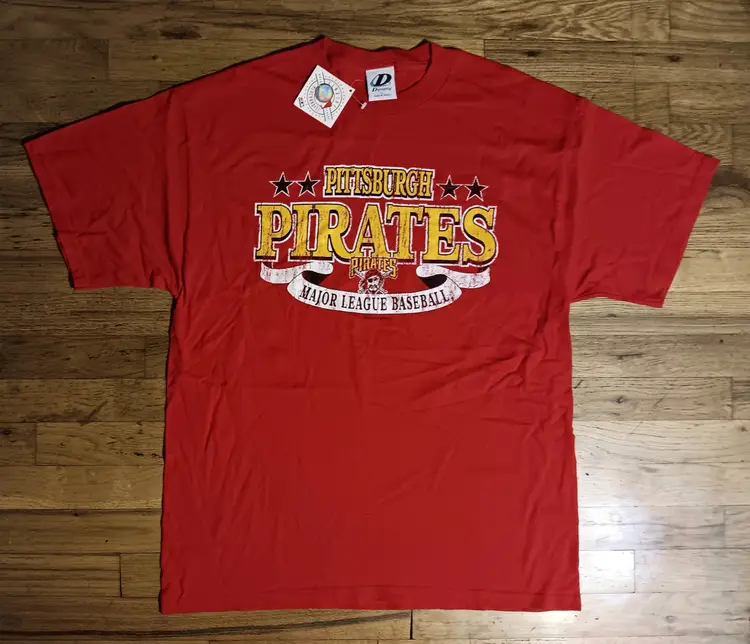 vintage Pittsburgh Pirates Baseball t-shirt NEW NWT Deadstock steelers penguins