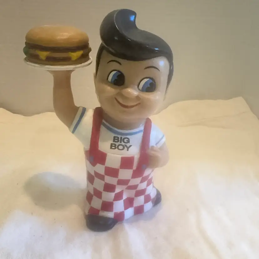 Vintage 1999 Funko Big Boy Restaurant Plastic Coin Bank