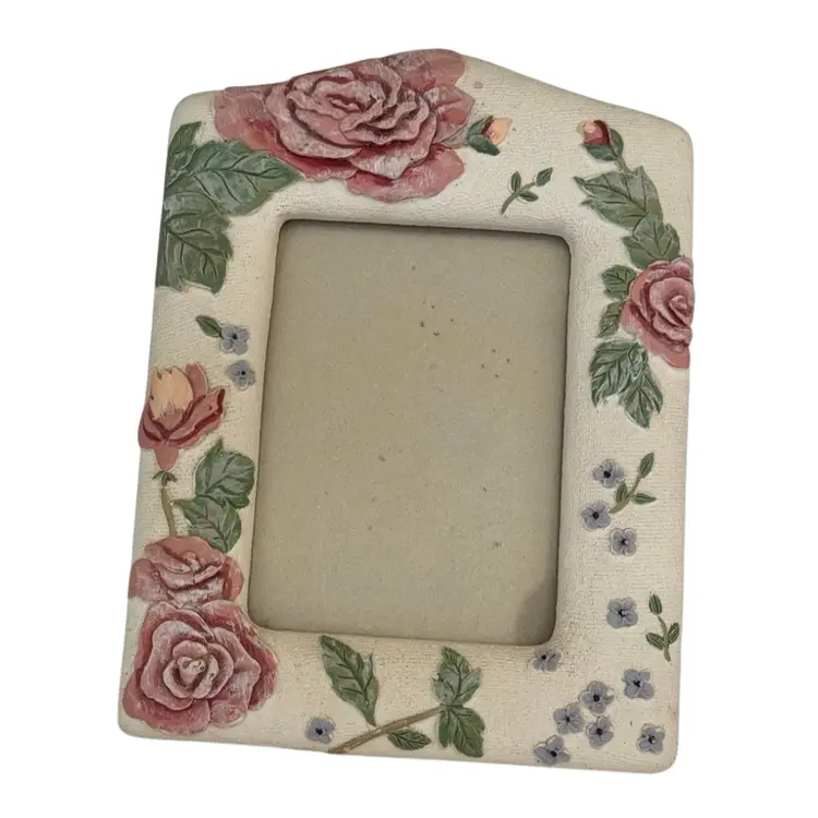 Rose Garden Resin 3x5 Photo Frame