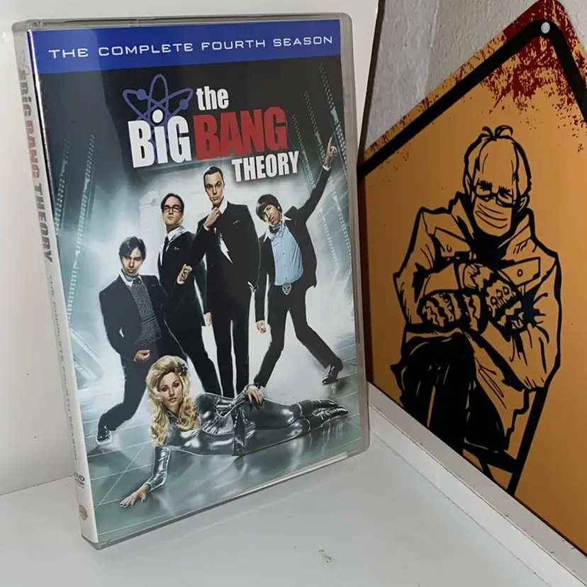 The Big Bang Theory The Complete Fourth Season DVD Set , Read Description