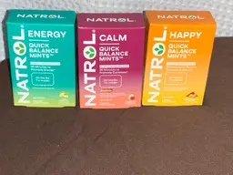 Natrol quick balance mints 3 boxes new