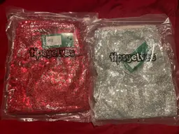 NWT 2 Pairs Of Tipsy Elves Lined Sequined Leggings