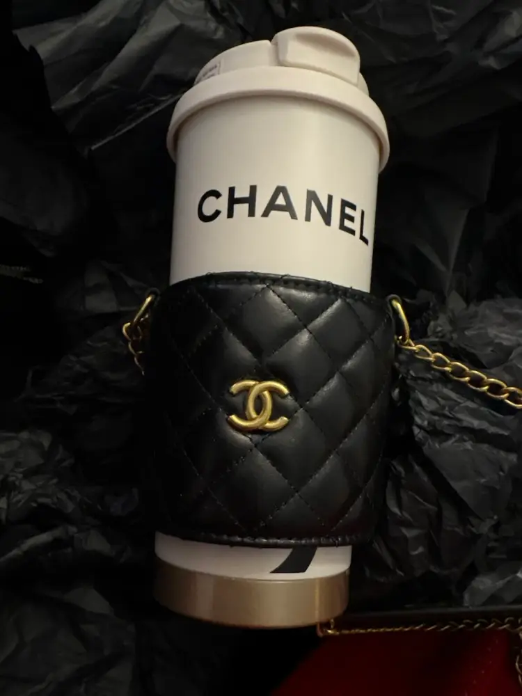 Chanel Tumbler With Crossbody Holder