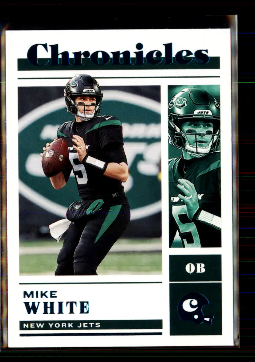 Mike White 2022 Panini Chronicles Teal #4 - (113) - New York Jets