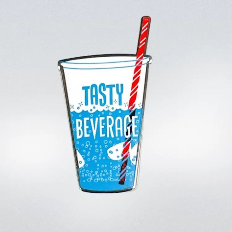 Tasty Beverage Pin