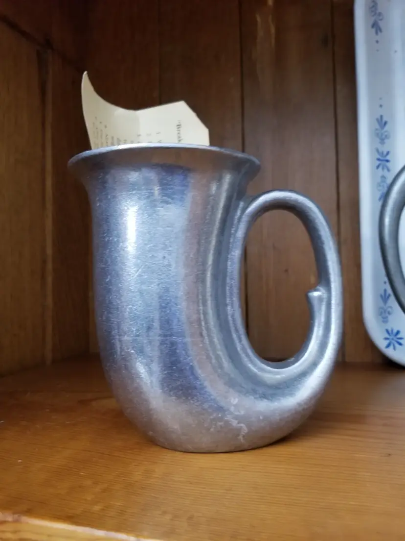 Vintage Wilton Brass Company Armetale Beer Noggin