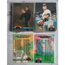 1991 Topps Stadium Club Baseball Lot of 69