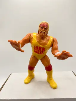 WWF Hulk Hogan Hasbro Wrestling Figure WWE 1990 Series 1