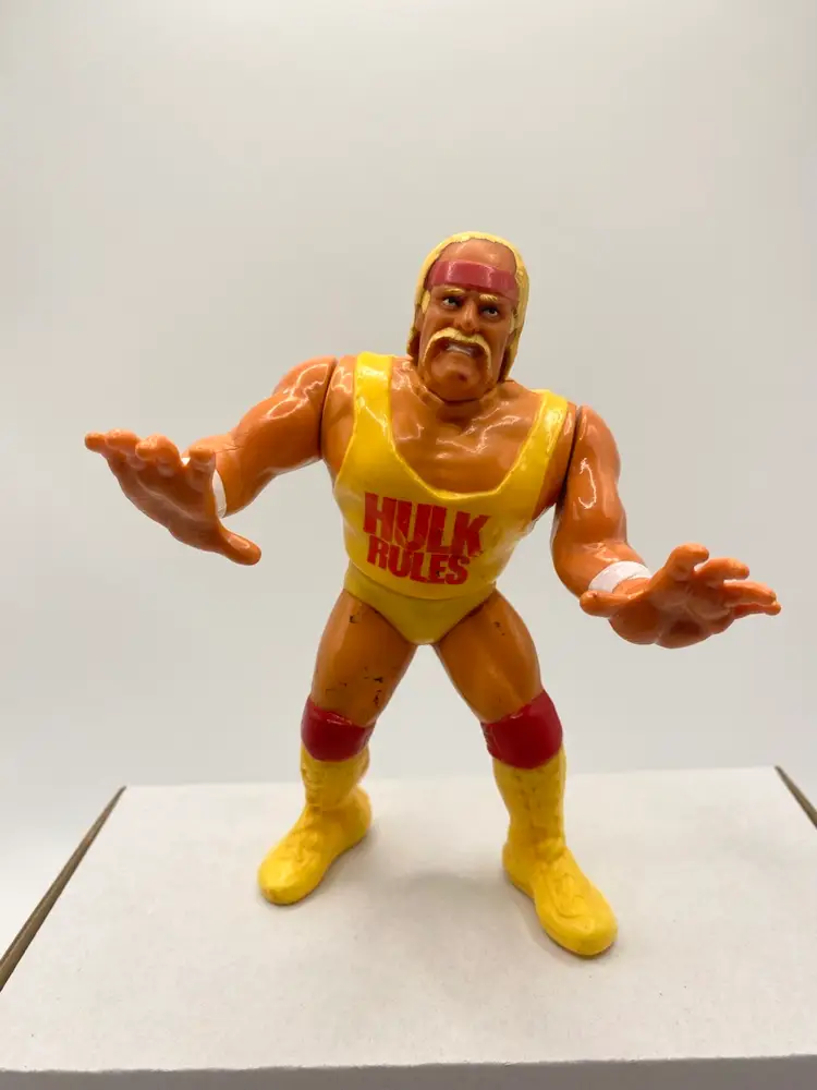 WWF Hulk Hogan Hasbro Wrestling Figure WWE 1990 Series 1