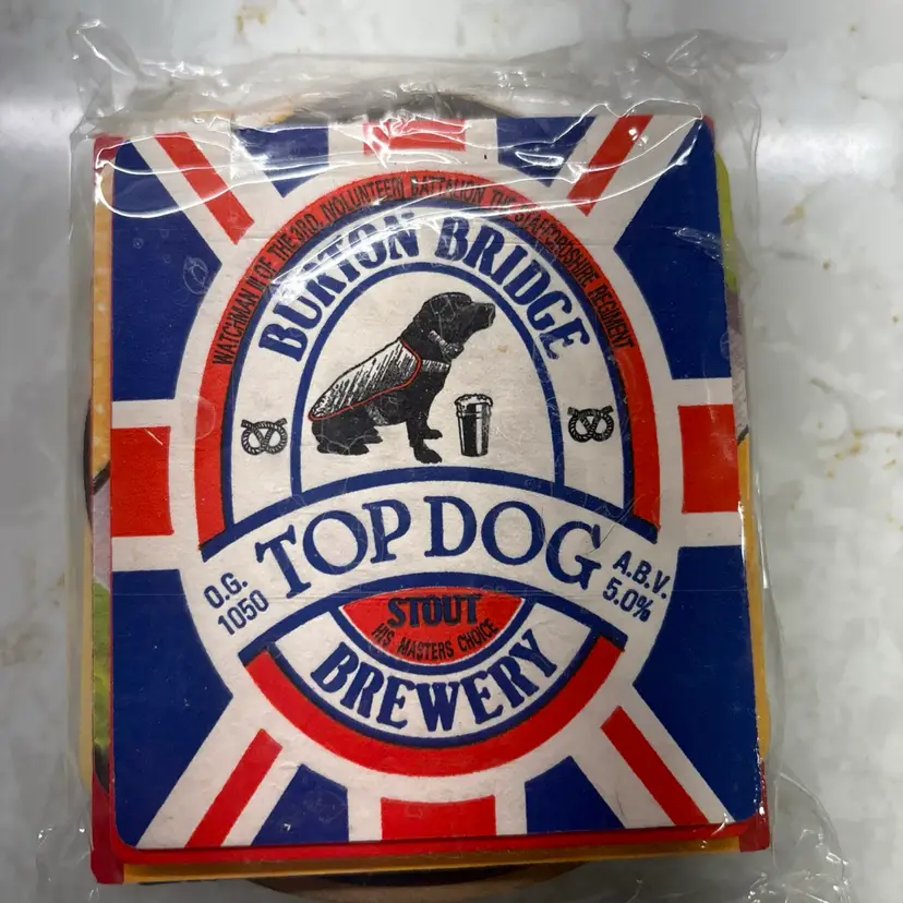 25 British Pub Coasters by Pub World Collectables New Old Stock