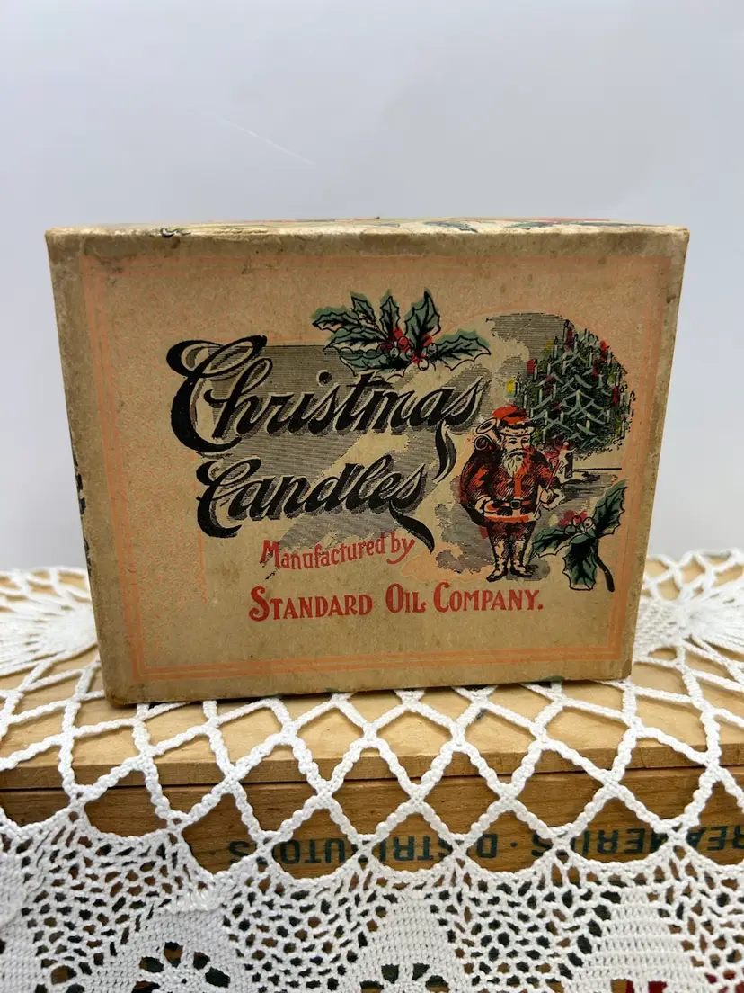 #02 - Standard Oil Christmas Candles Boxes Are Full Of Candles