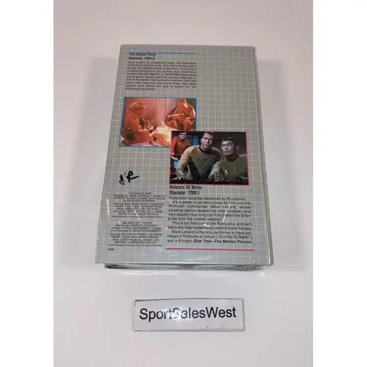 Star Trek The Original Series Collector's Edition VHS "Balance of Terror"