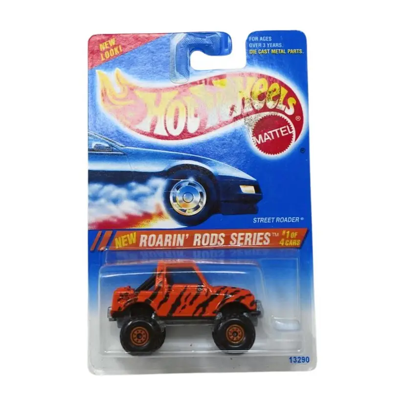 Hot Wheels Roarin' Rods Series #1/4 Street Roader Knobby Tires