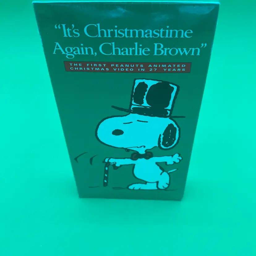 "It's Christmastime Again, Charlie Brown" VHS - Sealed - Peanuts