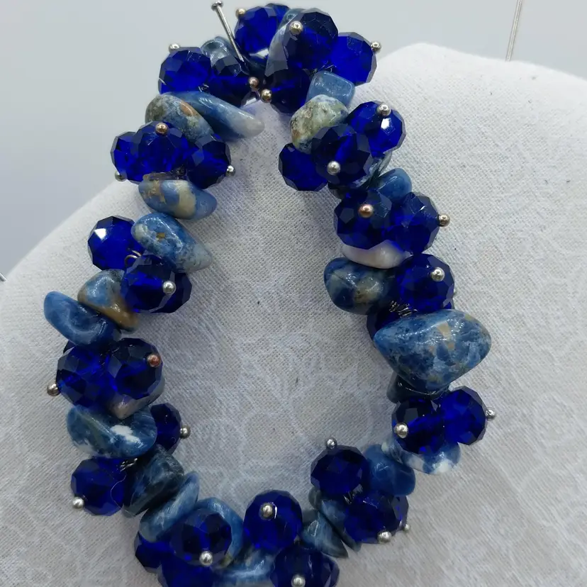 Glass & Rocks DENIM BLUES Bracelet