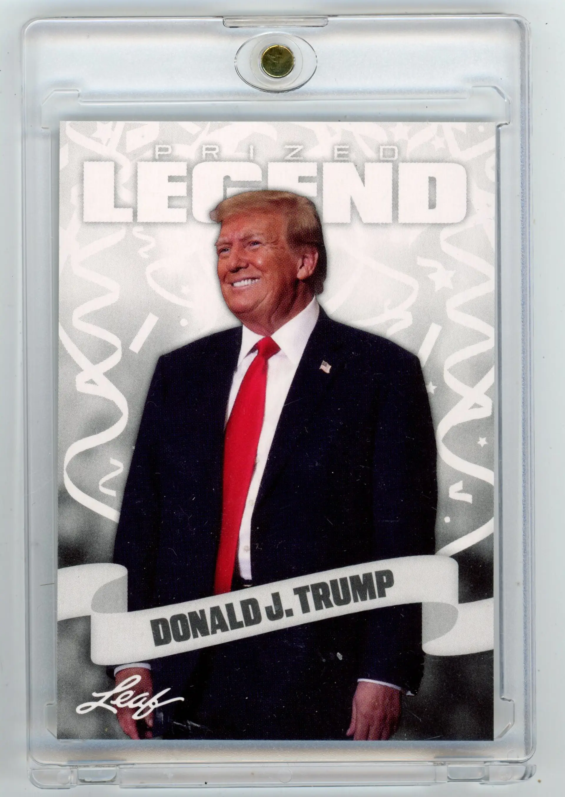 2023 Leaf DONALD J. TRUMP Prized Legend #5 45th President of the United States