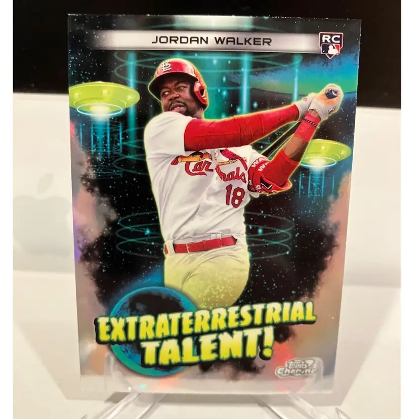 2023 Topps Cosmic Chrome JORDAN WALKER Rookie Extraterrestrial Talent St Louis Cardinals