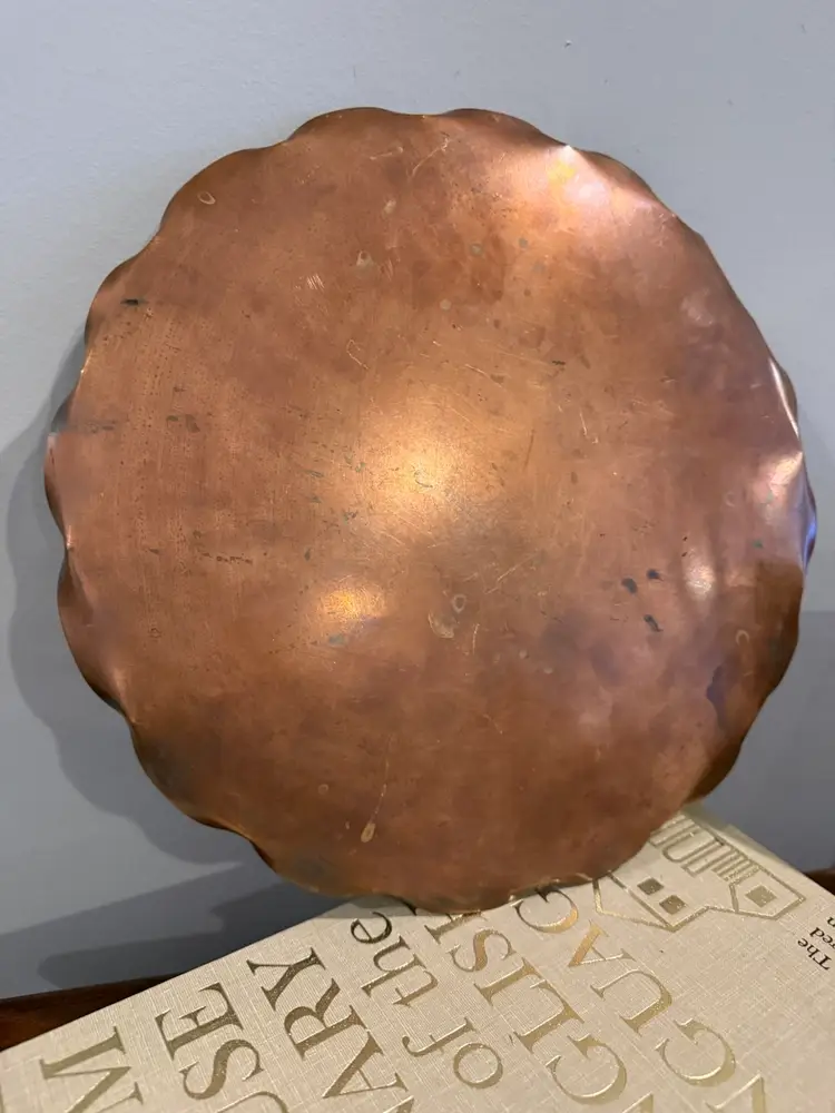 Hand Hammered Copper Plate