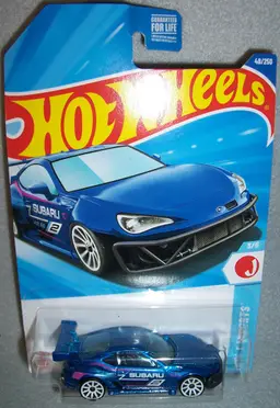 2025 Hot Wheels Subaru BRZ HW J-Imports Blue Car 1/64 Toy Vehicle NEW