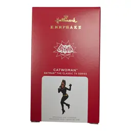 2021 Hallmark Catwoman Batman Classic TV Ltd Ed Keepsake Ornament IOB QXE3215