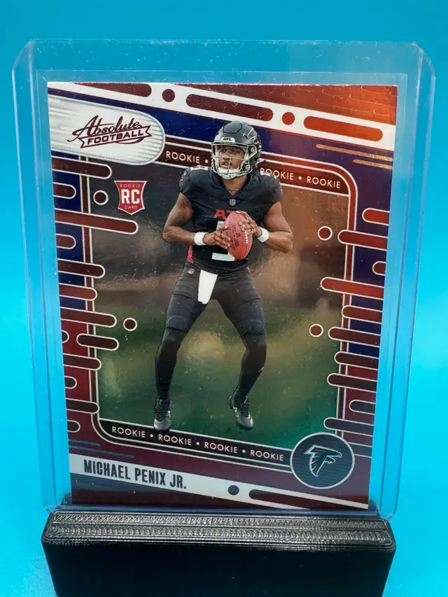 Michael Penix Jr. Absolute Red And Blue RC Atlanta Falcons